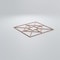 Ekena Millwork Large Jamestown Decorative Fretwork Wood Wall Panels, Cherry, 23 3/8"W x 23 3/8"H x 3/8"T WALW24X24X0375JTNCH - alternate 6